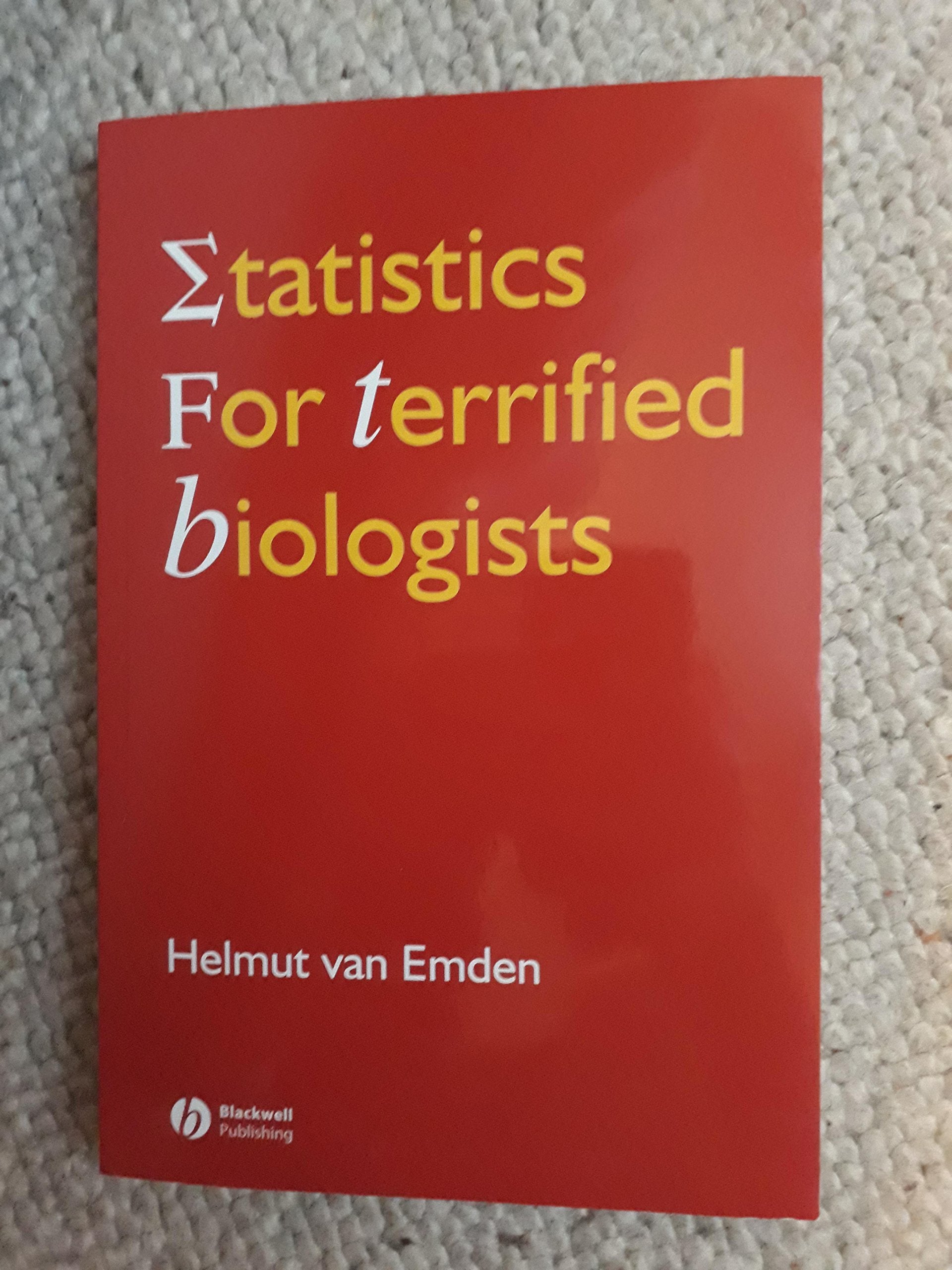 Statistics for Terrified Biologists,Used