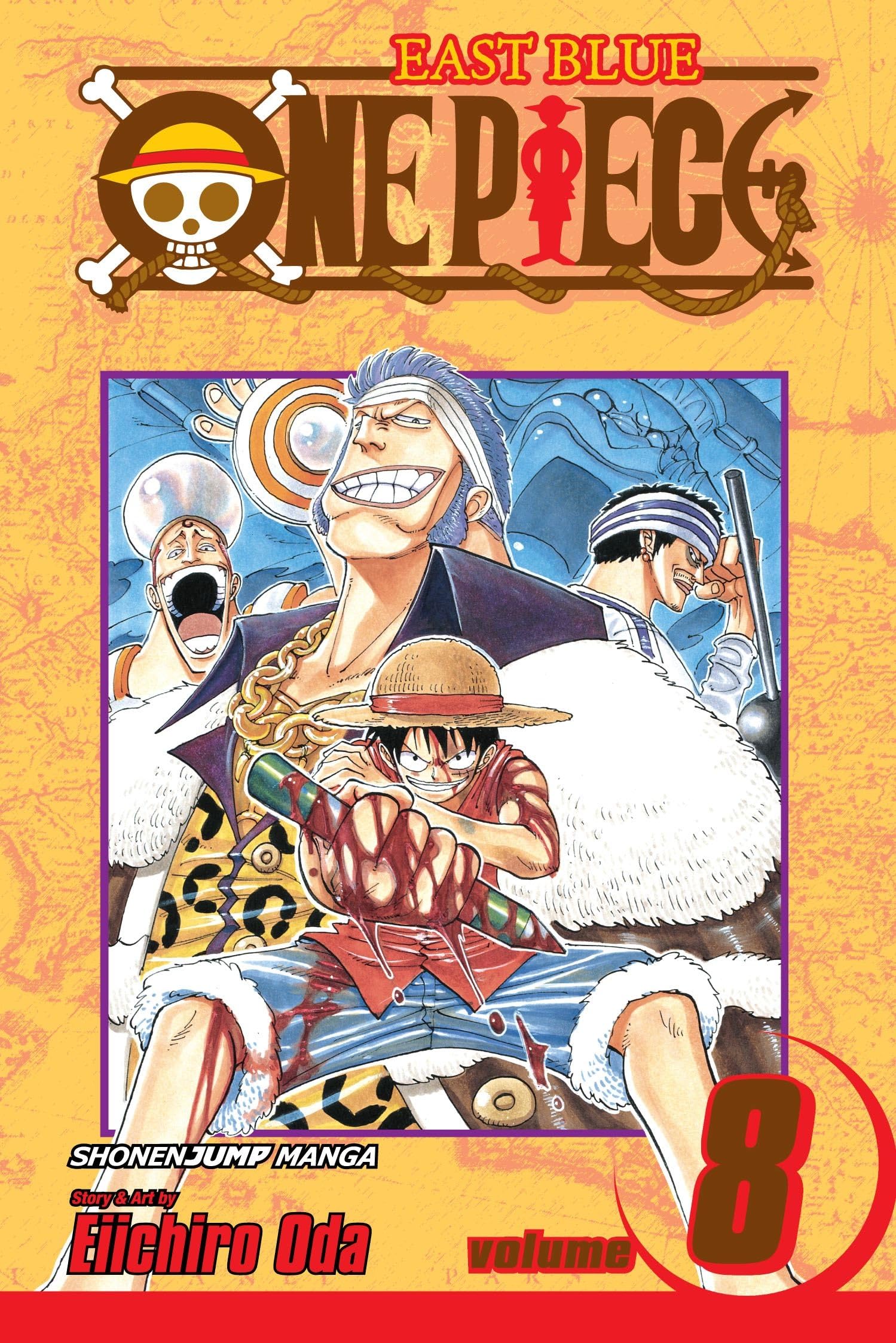 One Piece, Vol. 8: I Won'T Die,Used