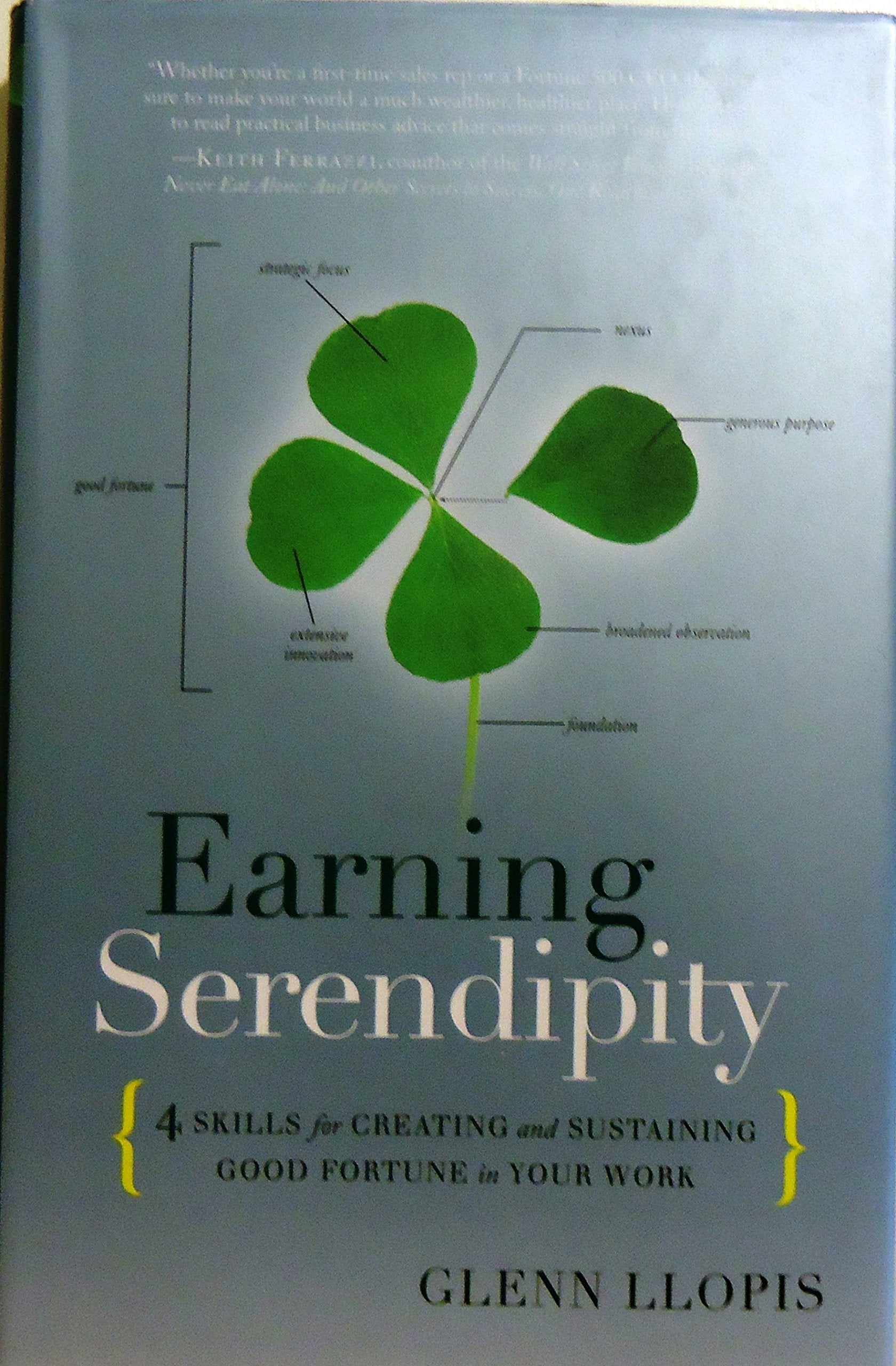 Earning Serendipity: 4 Skills for Creating and Sustaining Good Fortune in Your Work,Used