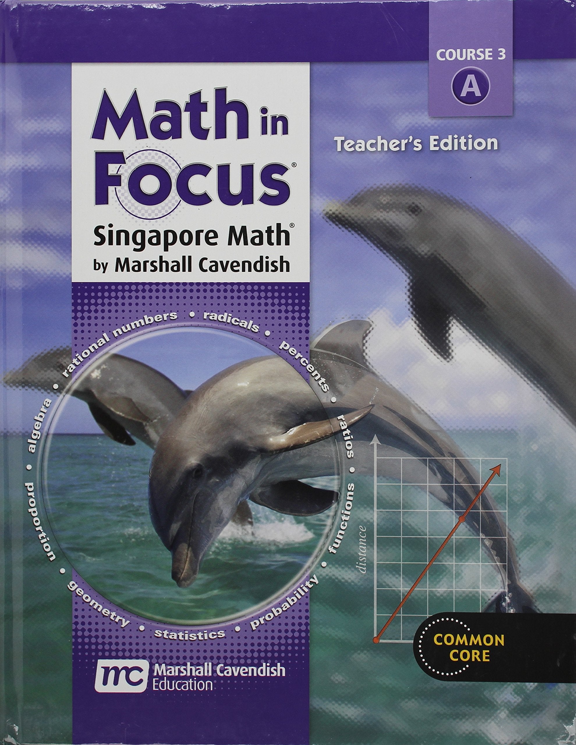 Math in Focus: Singapore Math: Teacher Edition, Volume a Grade 8 2013,Used