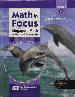 Math in Focus: Singapore Math: Teacher Edition, Volume a Grade 8 2013,Used