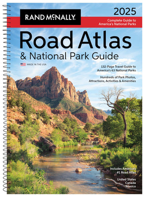 Rand Mcnally 2025 Road Atlas & National Park Guide