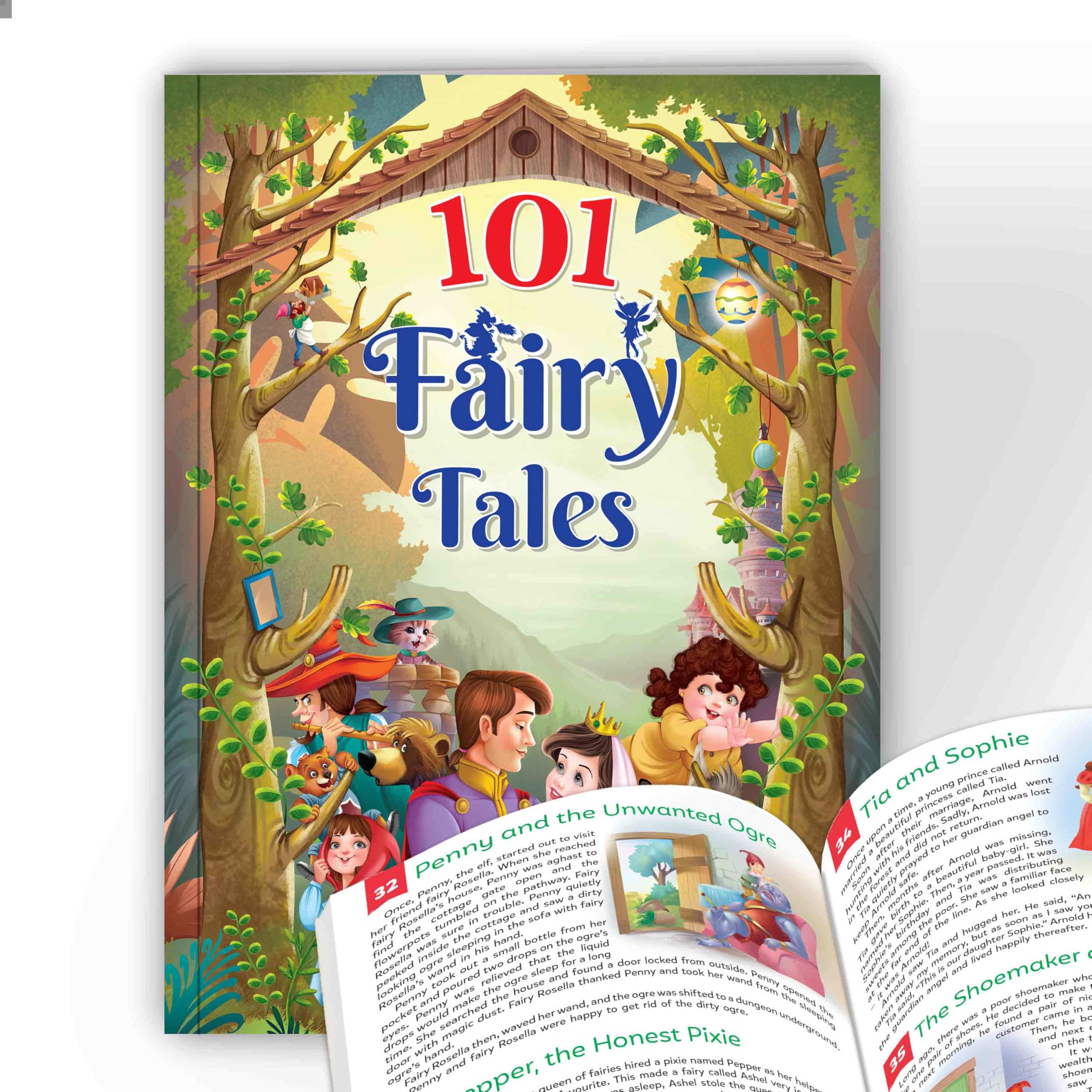 Timeless Tales :- 101 Fairy Tales Book For Kids (Paperback) : ChildrenS Educational Storybook, Classic Fairy Tale Storybook, English Short Stories Books For Ages 3-12 Years
