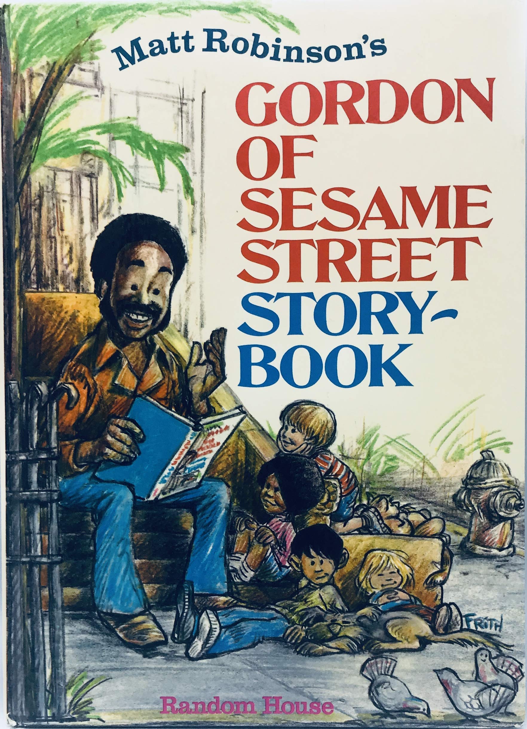 Gordon of Sesame Street Story Book,Used