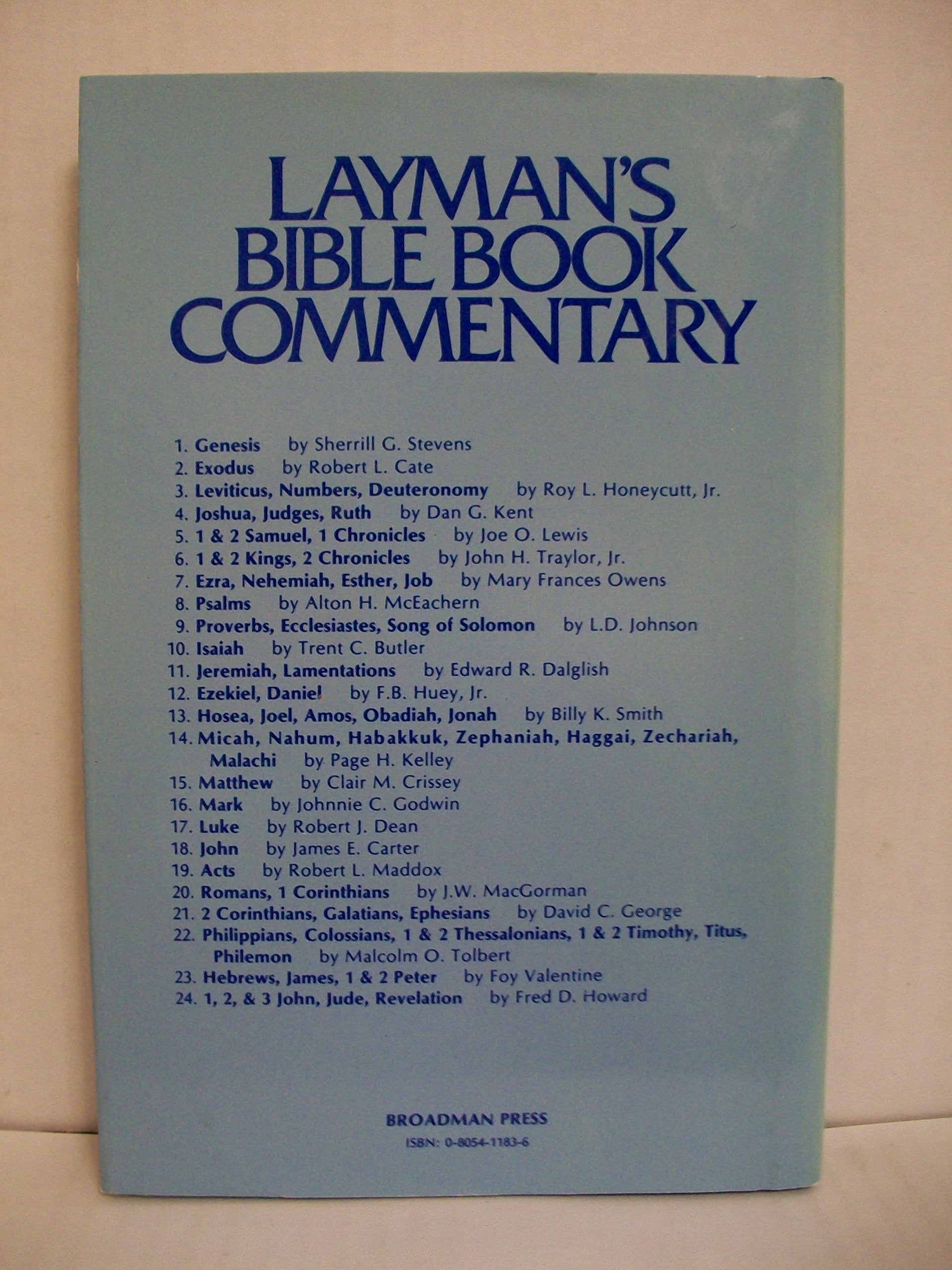 Laymans Bible Book Commentary: Hosea, Joel, Amos, Obadiah, and Johah: 013 (Layman's Bible Book Commentary, 13),Used