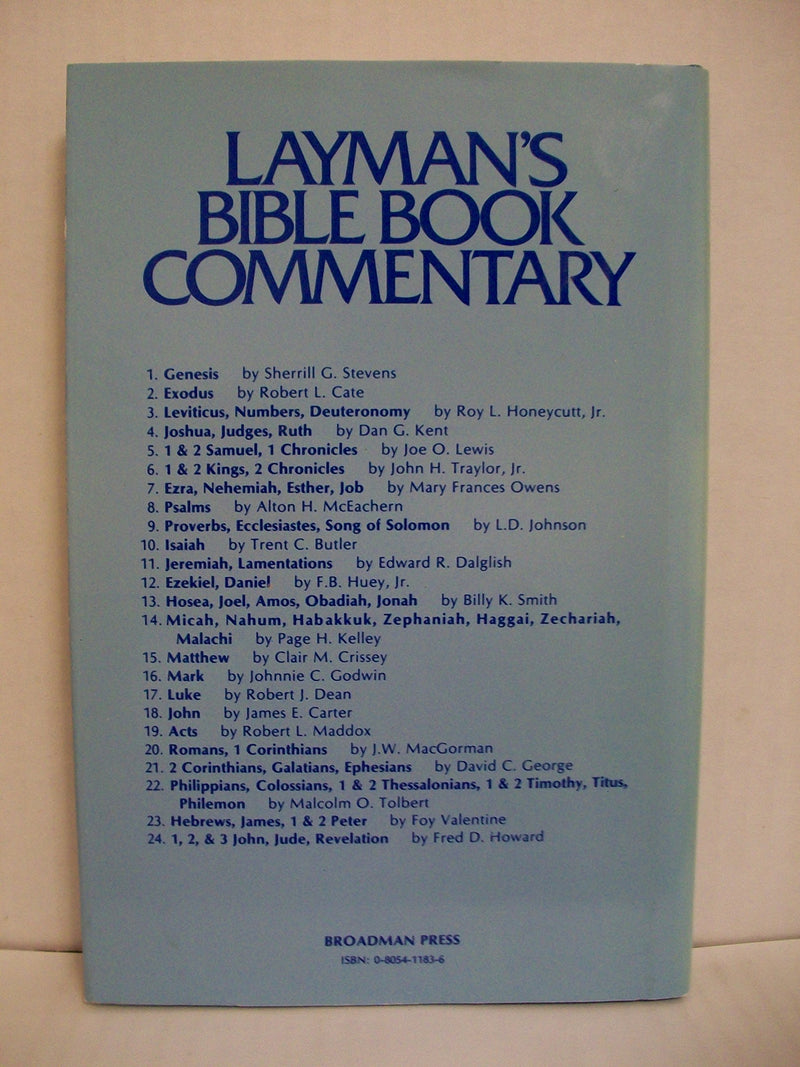Laymans Bible Book Commentary: Hosea, Joel, Amos, Obadiah, and Johah: 013 (Layman's Bible Book Commentary, 13),Used