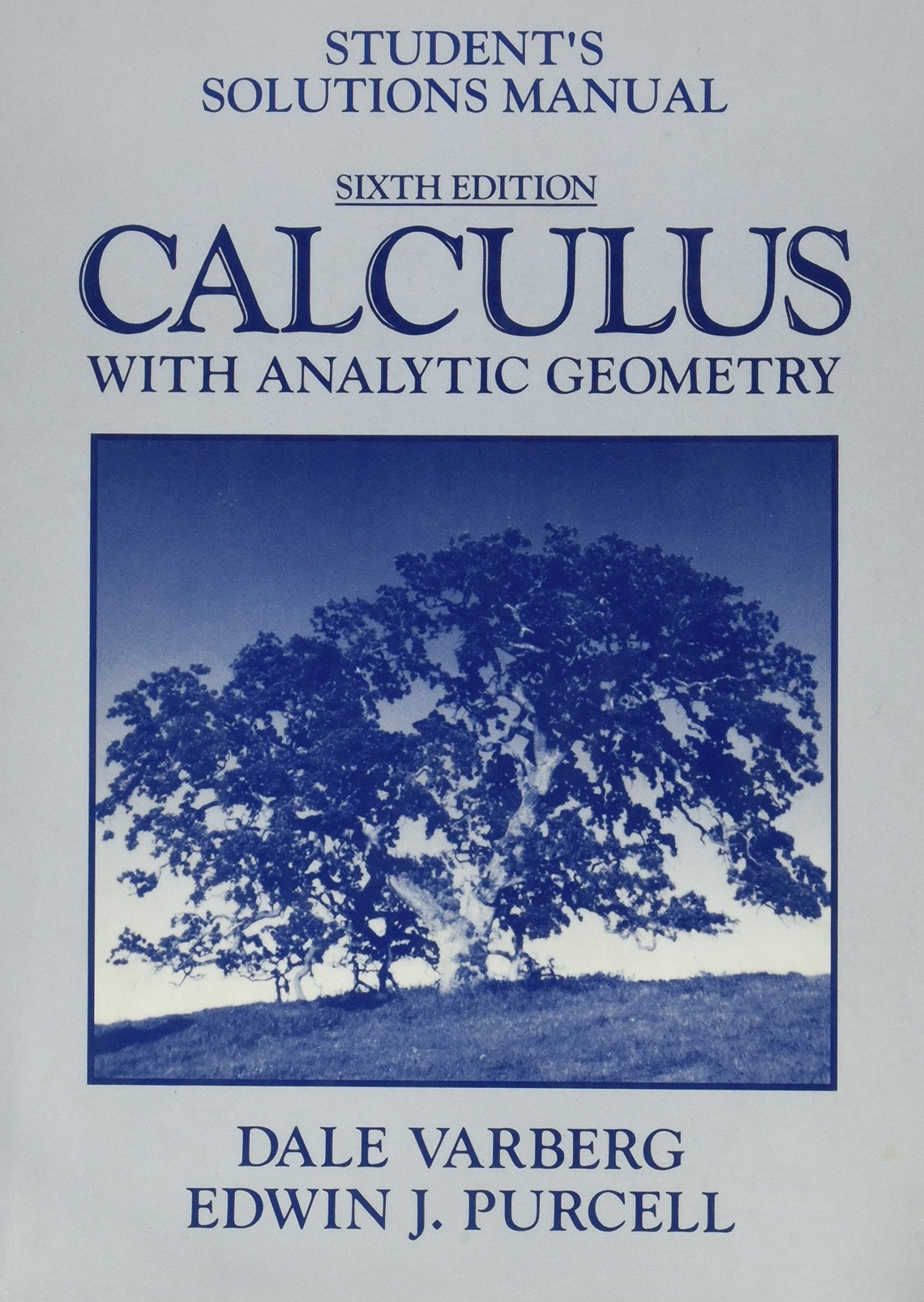 Student'S Solutions Manual: Calculus With Analytic Geometry,Used