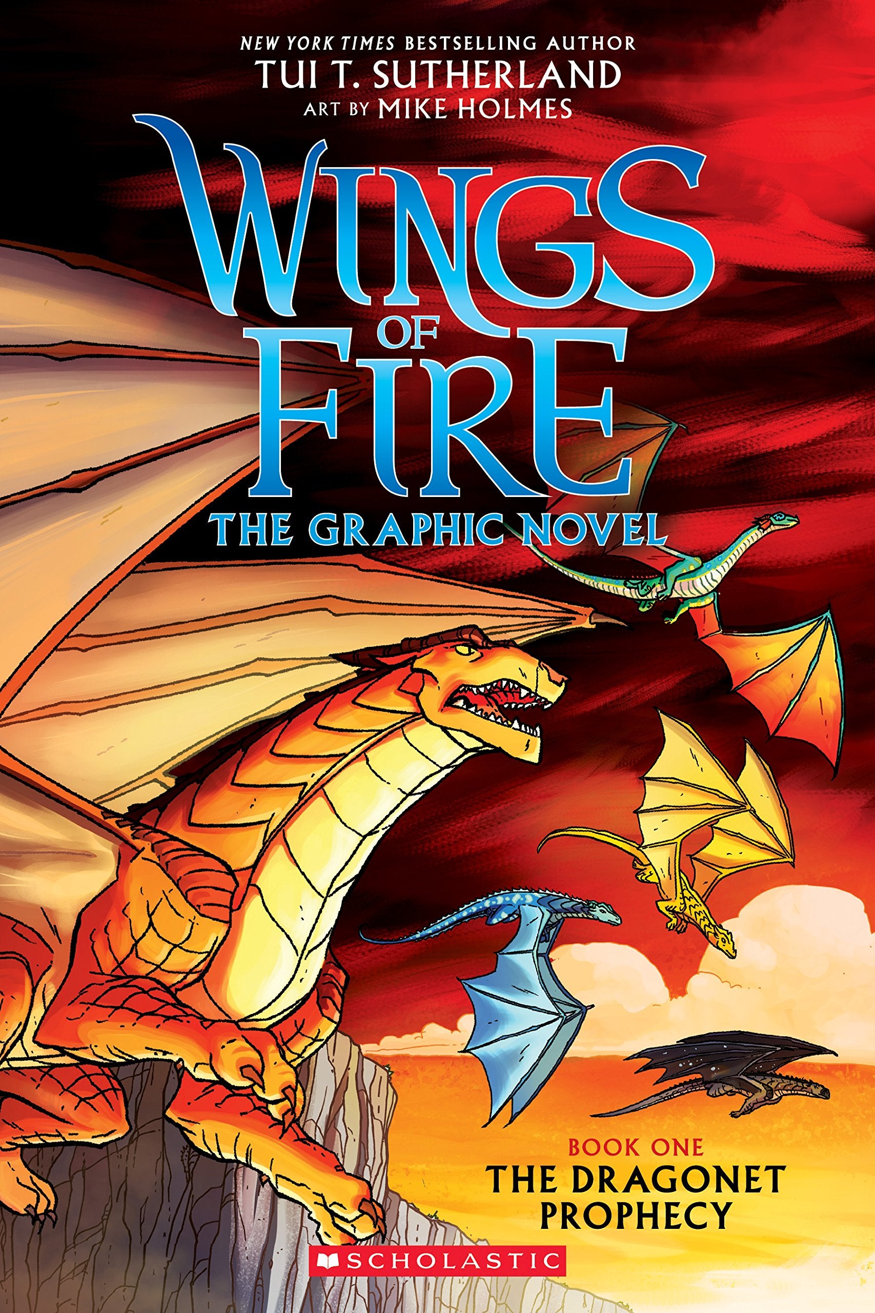 Wings of Fire: The Dragonet Prophecy: A Graphic Novel (Wings of Fire Graphic Novel #1) (1) (Wings of Fire Graphix),Used