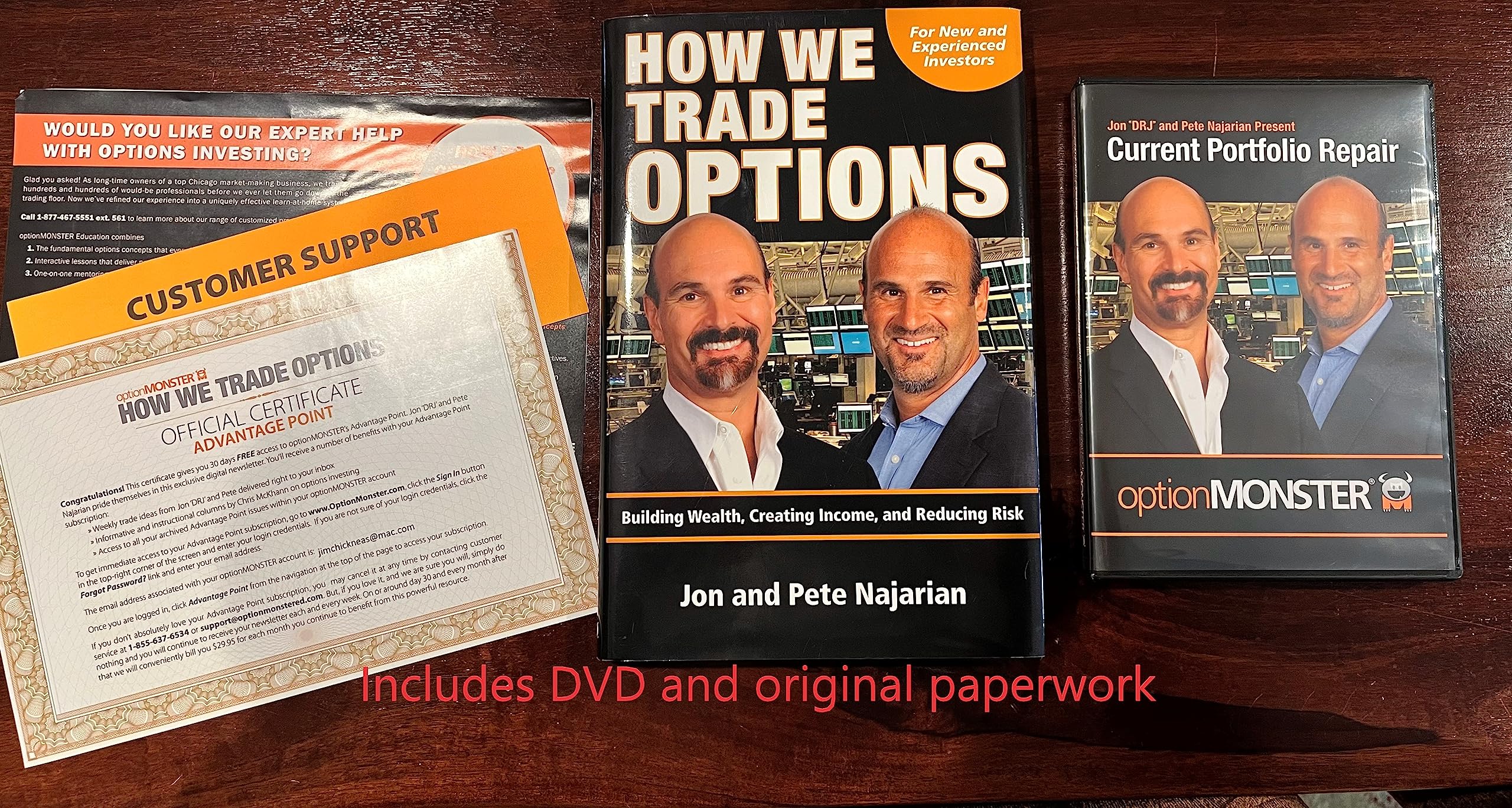 How We Trade Options Building Wealth, Creating Income and Reducing Risk,Used