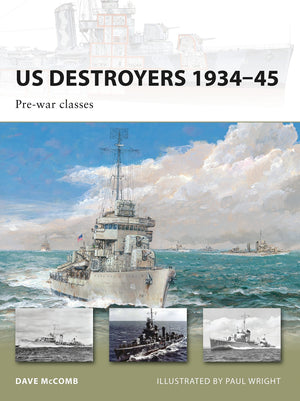 US Destroyers 193445: Prewar classes (New Vanguard),Used