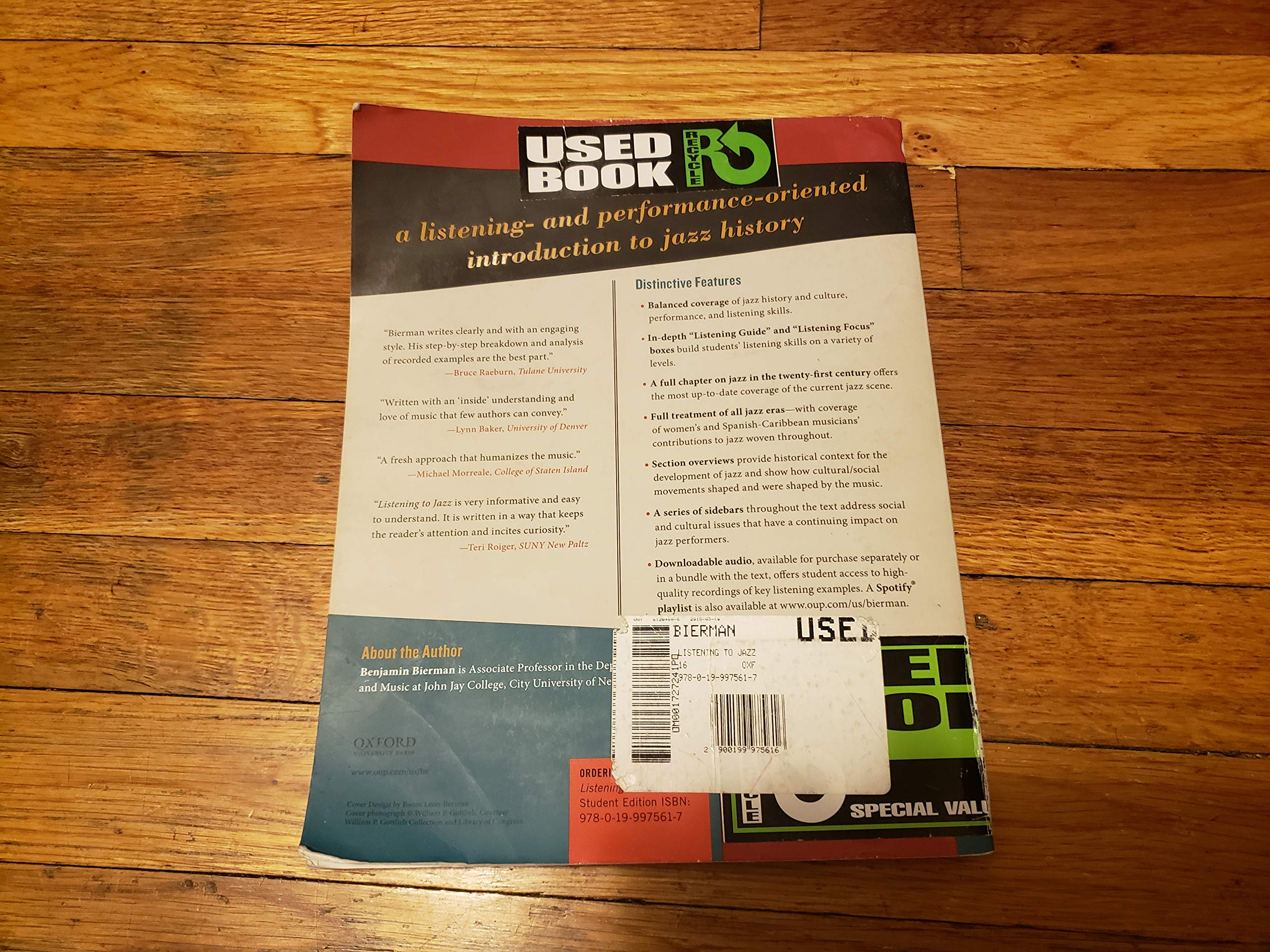 Listening To Jazz-used