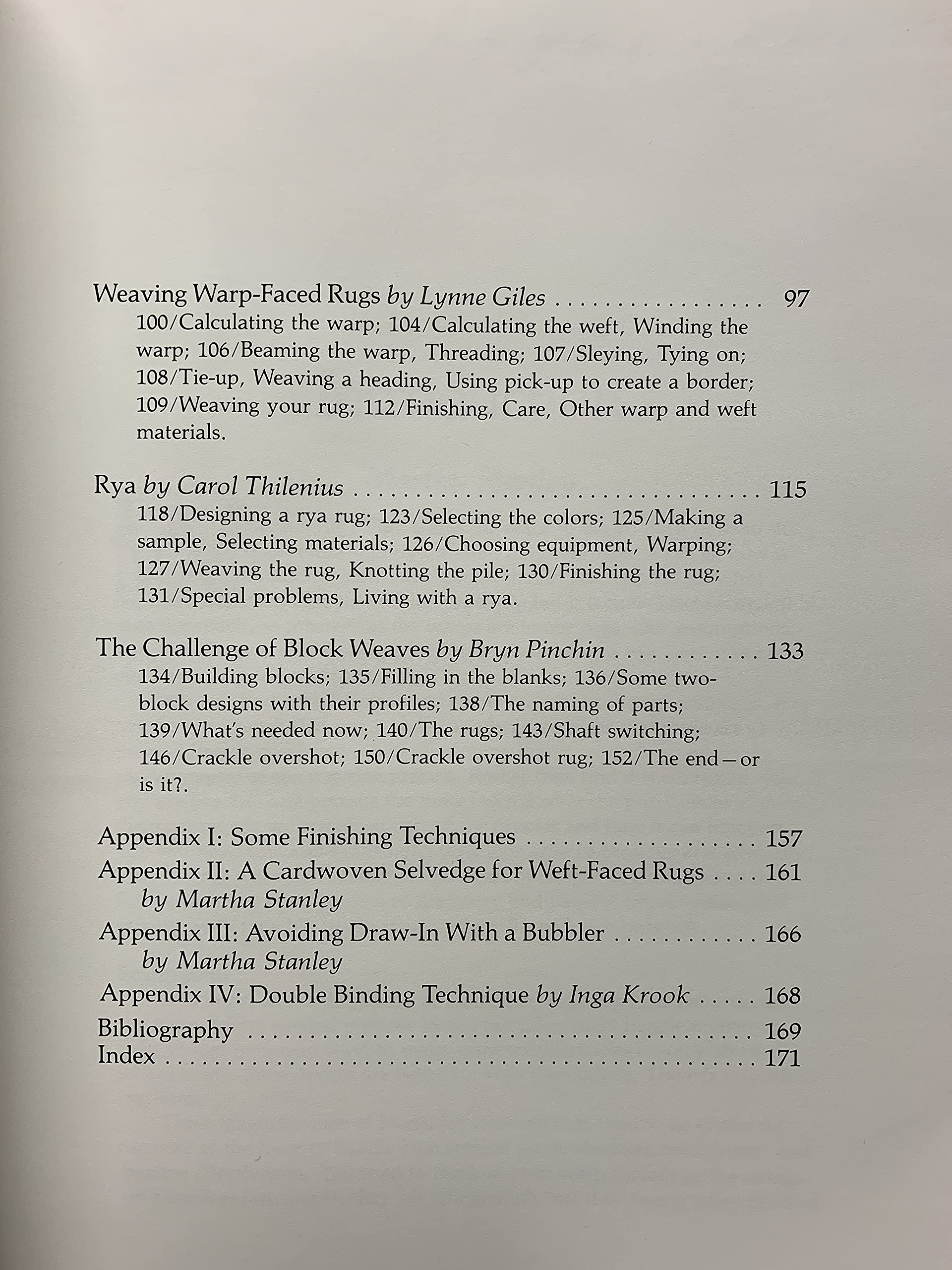 Rug Weaver's Source Book,Used