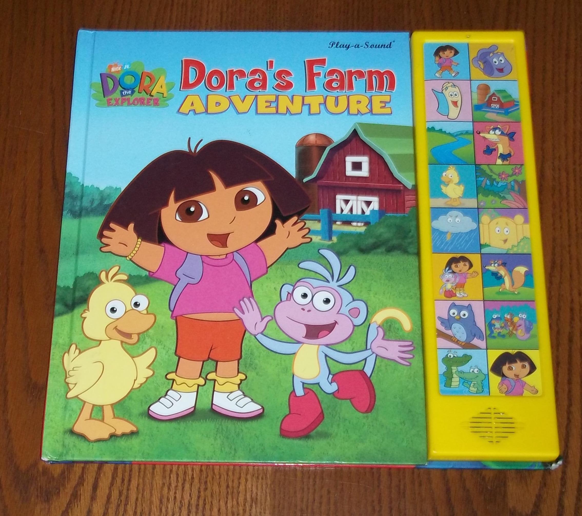 Dora's Farm Adventure (English and Spanish Edition),Used