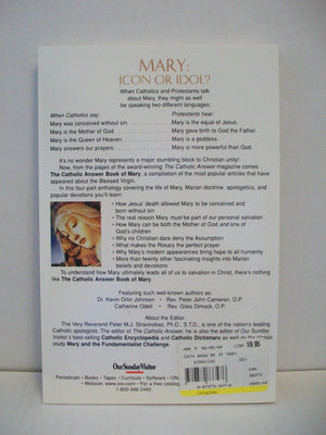 The Catholic Answer Book of Mary,Used