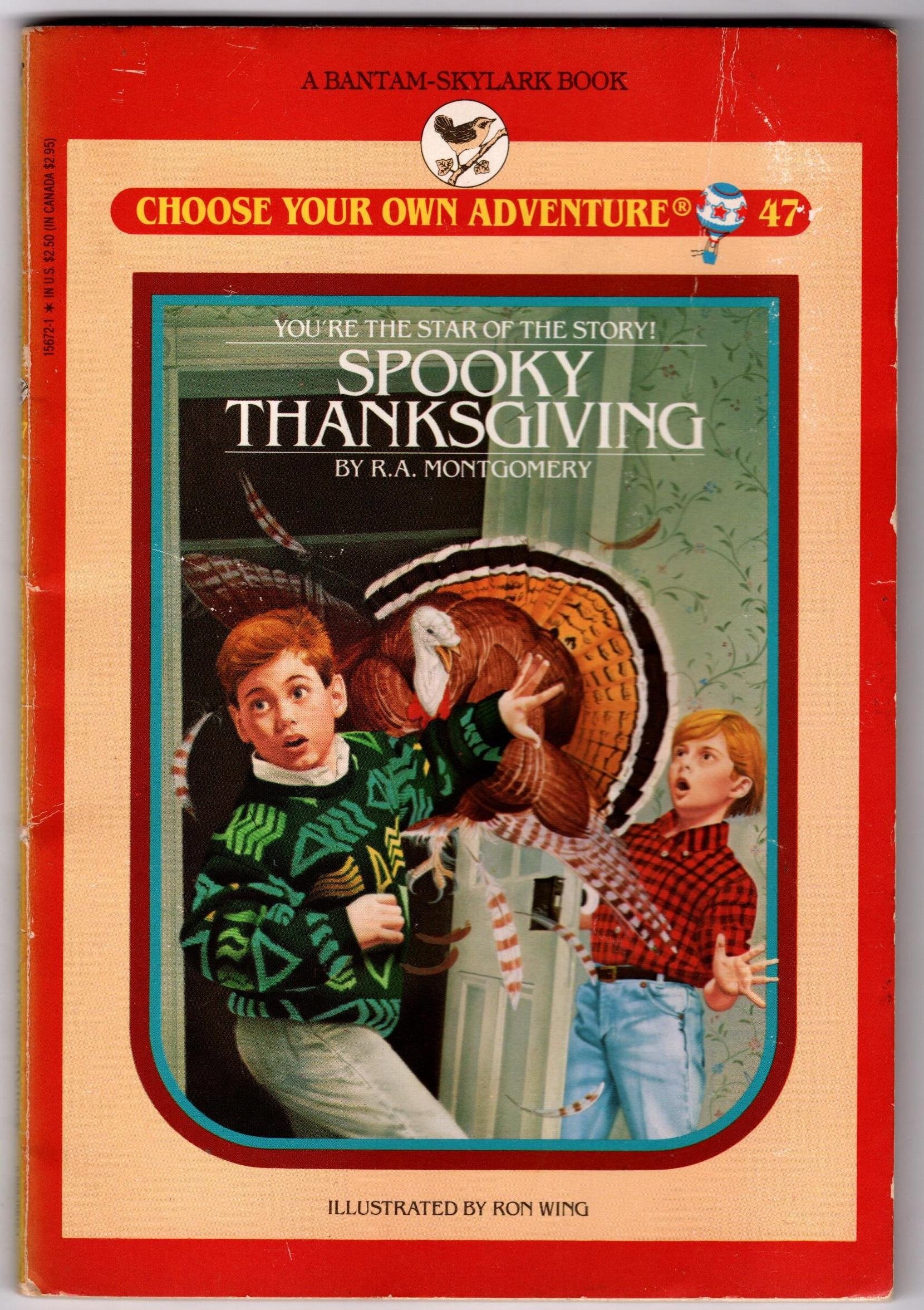 SPOOKY THANKSGIVING (Choose Your Own Adventure),Used