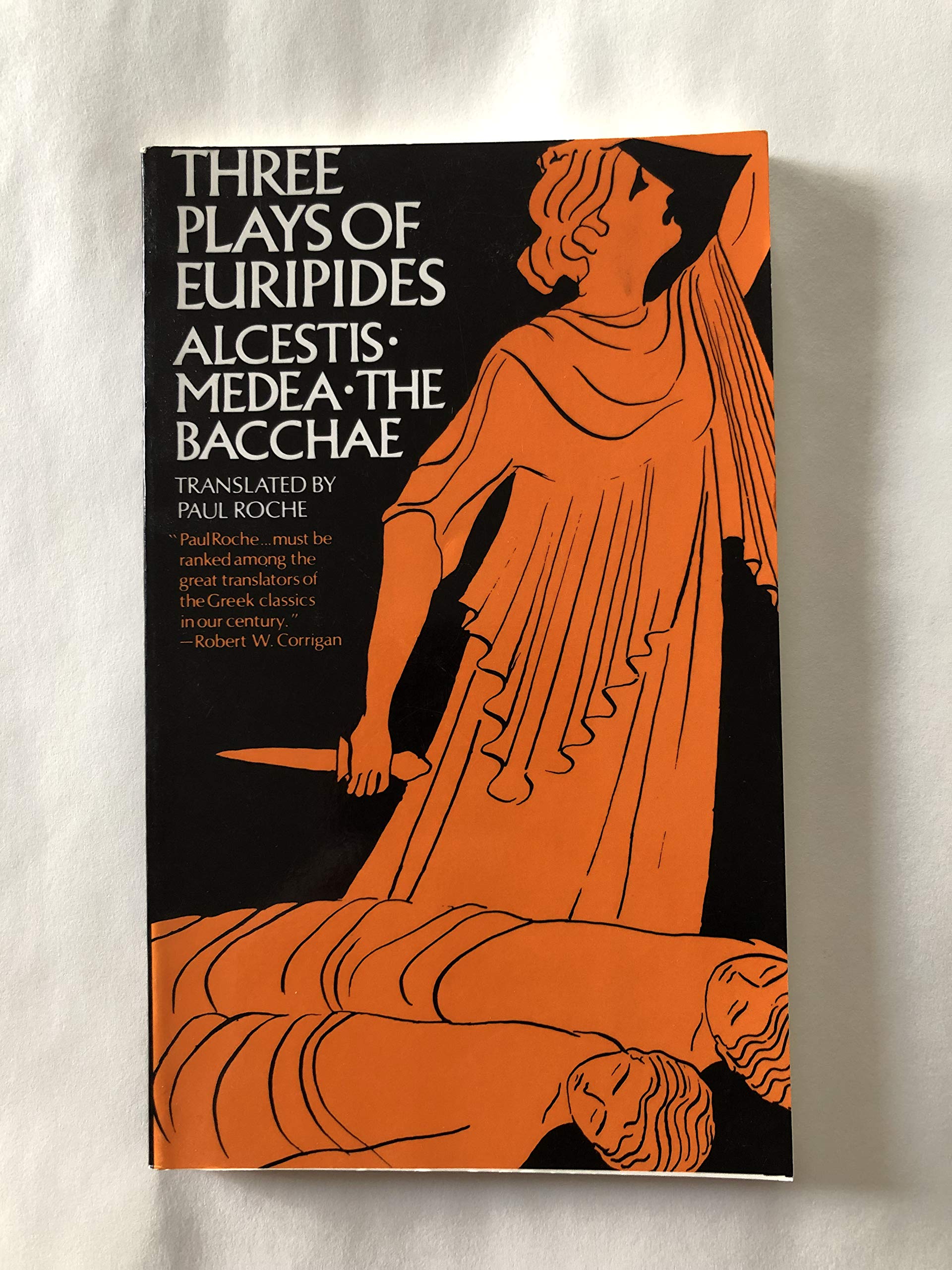 Three Plays of Euripides: Alcestis, Medea, The Bacchae,Used