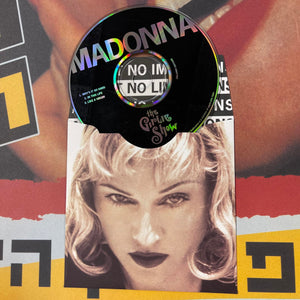 Madonna: The Girlie Show/Book and Cd,Used