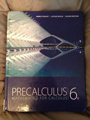Precalculus: Mathematics For Calculus, 6Th Edition