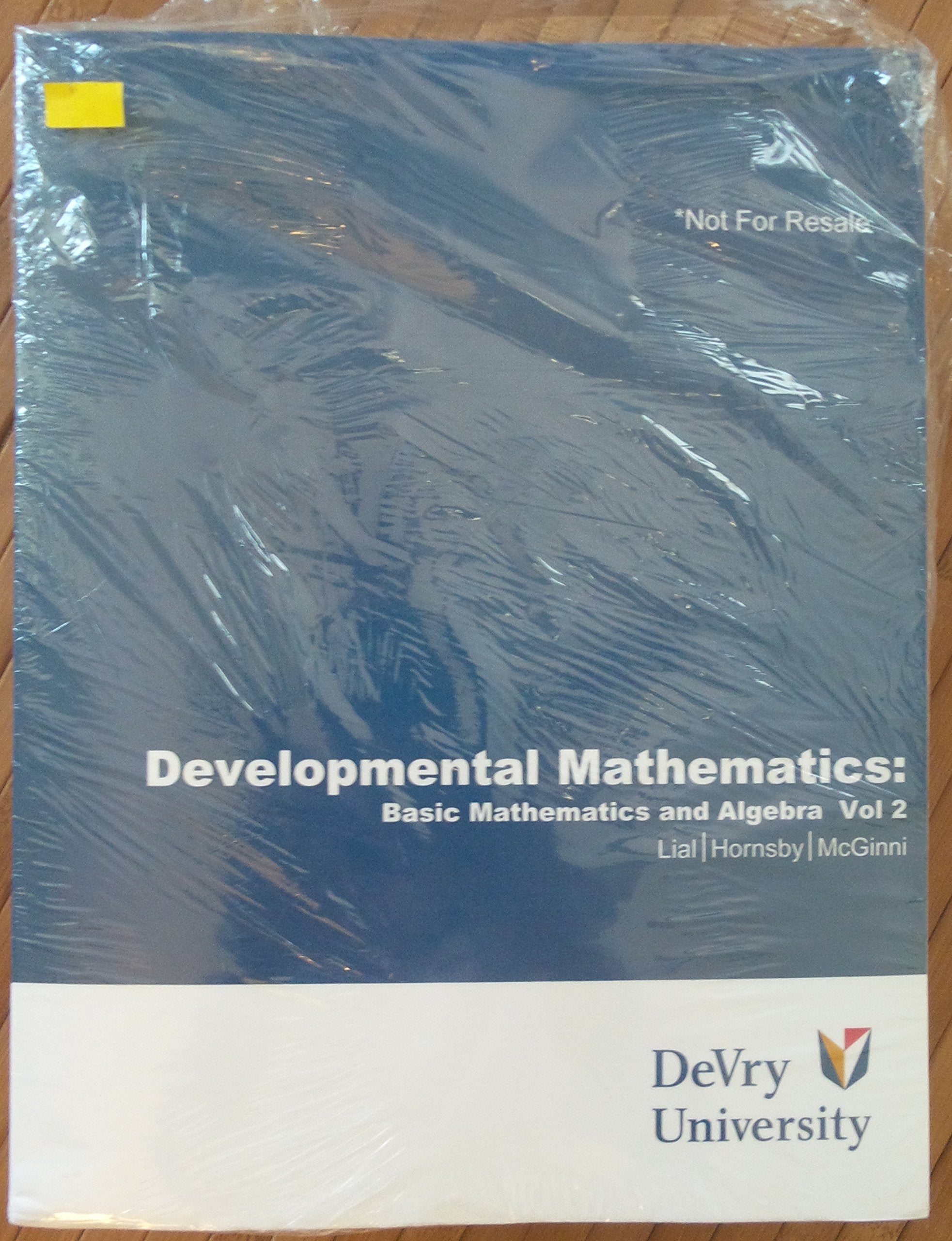 Developmental Mathematics: Basic Mathematics and Algebra (2nd Edition),Used