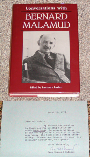 Conversations with Bernard Malamud (Literary Conversations),Used
