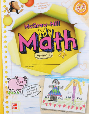 My Math Grade K, Vol. 1 (Mcgrawhill My Math)-used