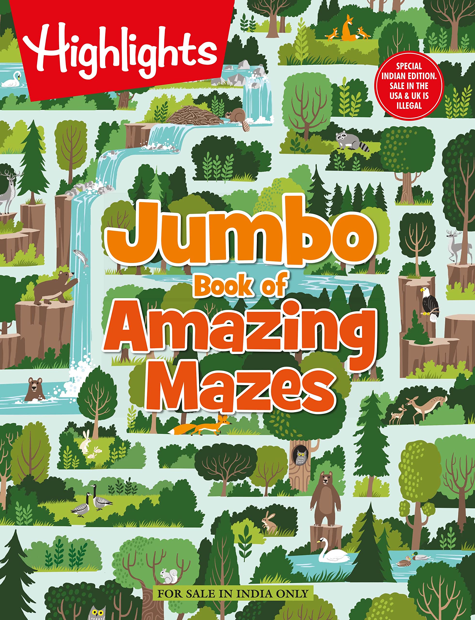 Jumbo Book Of Amazing Mazes (English)