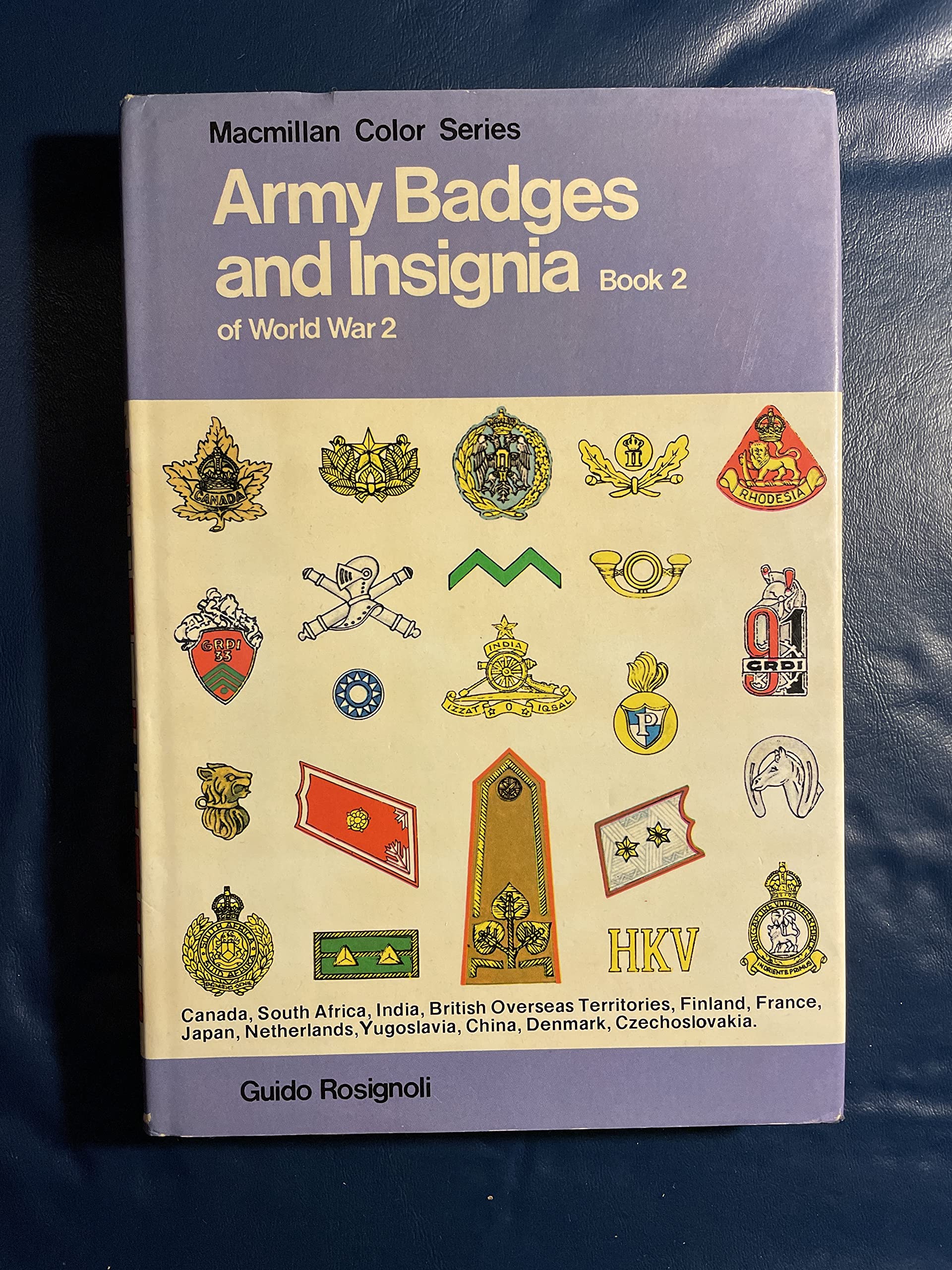 Army Badges And Insignia Of World War Ii, Book 2,Used