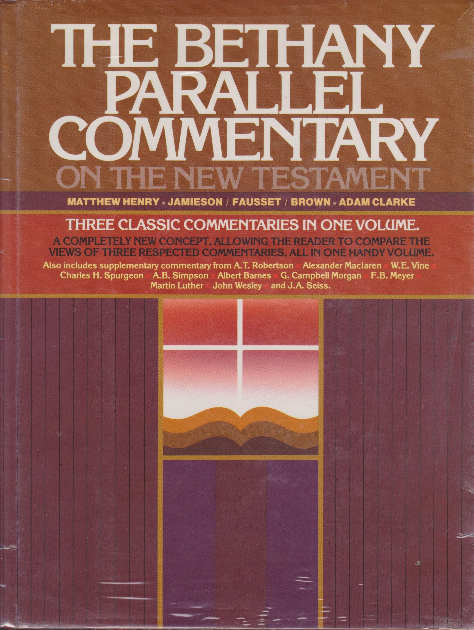 Bethany Parallel Commentary on the New Testament,New