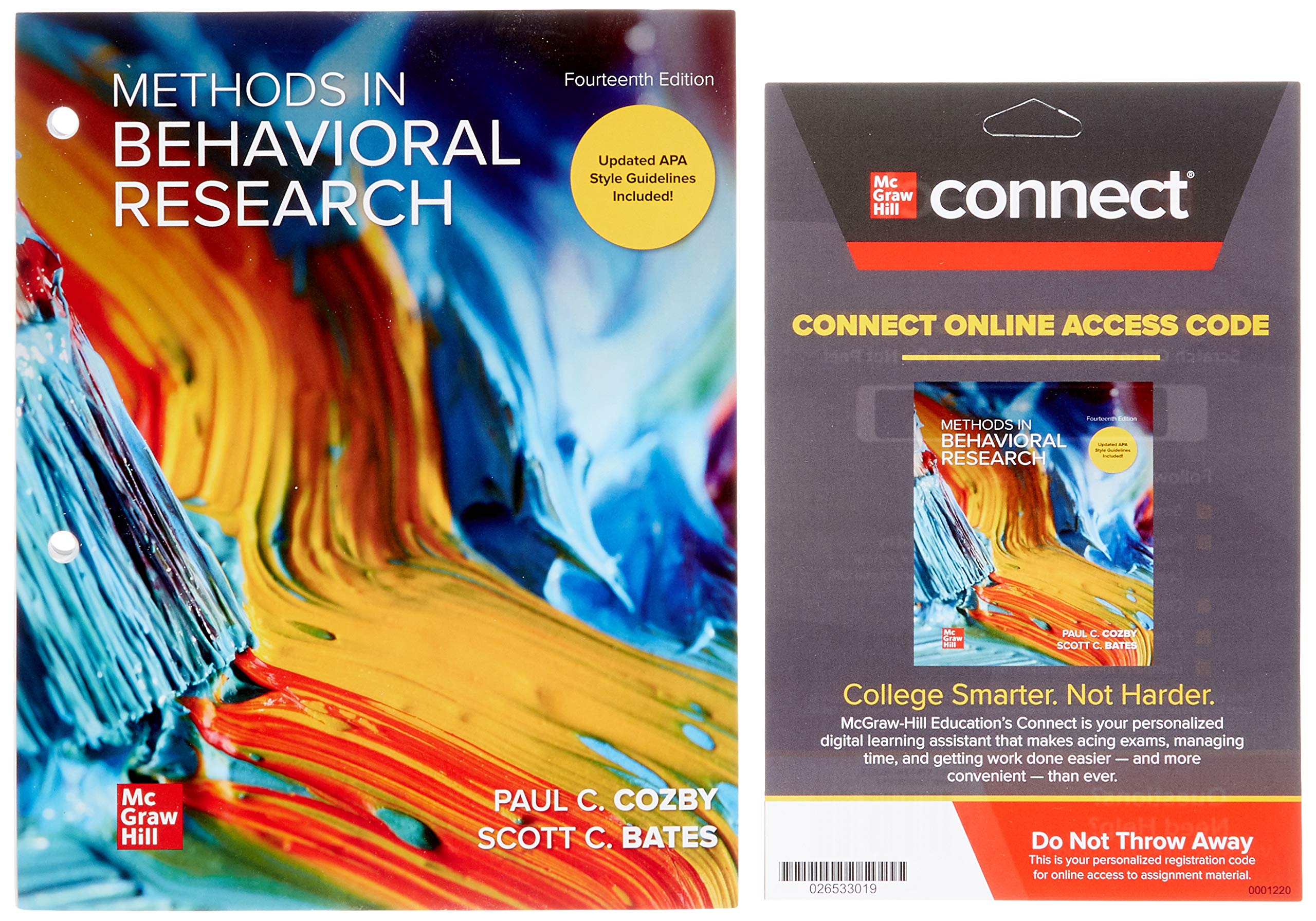 GEN COMBO LOOSELEAF METHODS IN BEHAVIORAL RESEARCH; CONNECT ACCESS CARD,Used