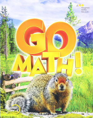 Student Edition Volume 1 Grade 4 2015 (Go Math!),New