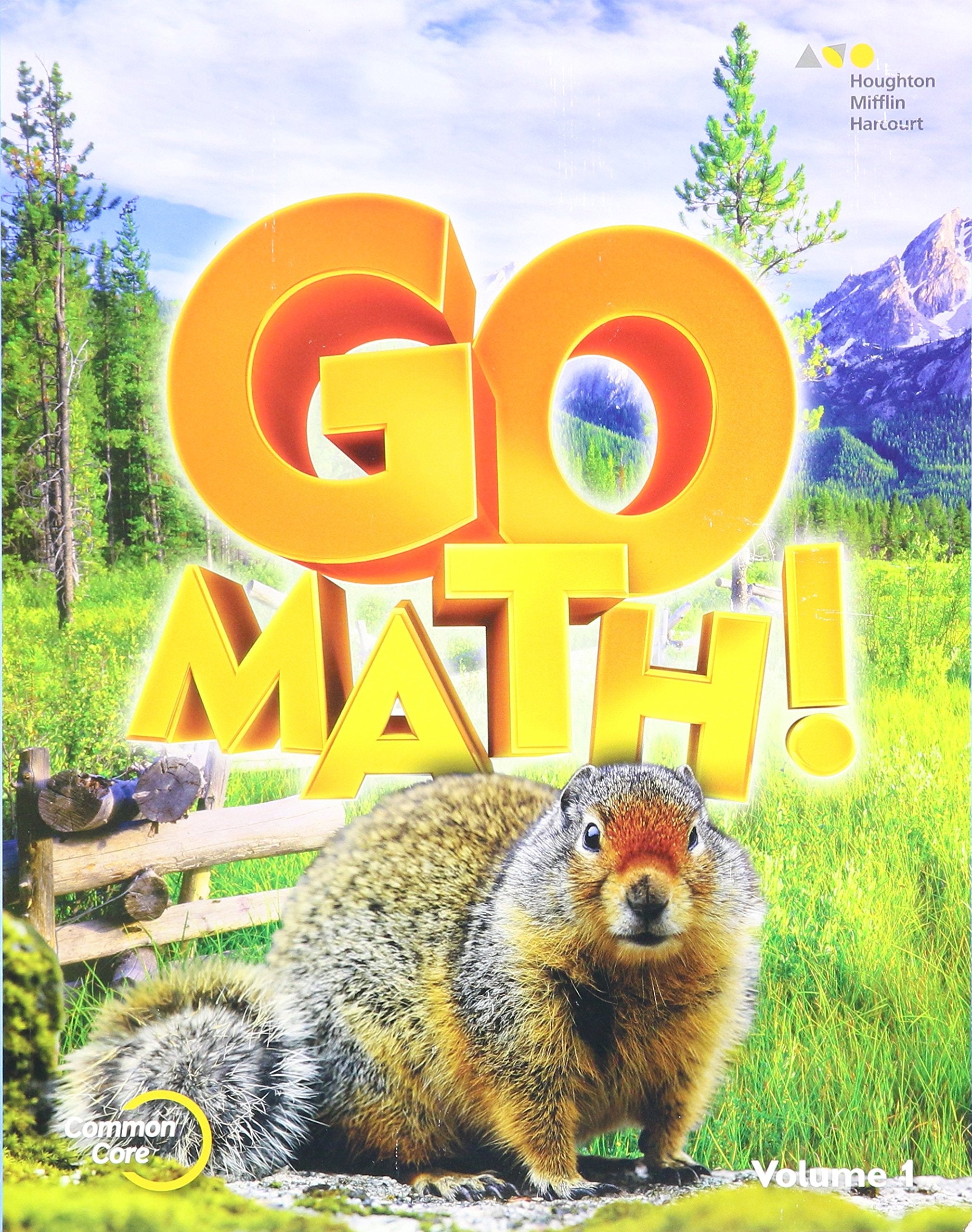 Student Edition Volume 1 Grade 4 2015 (Go Math!),Used