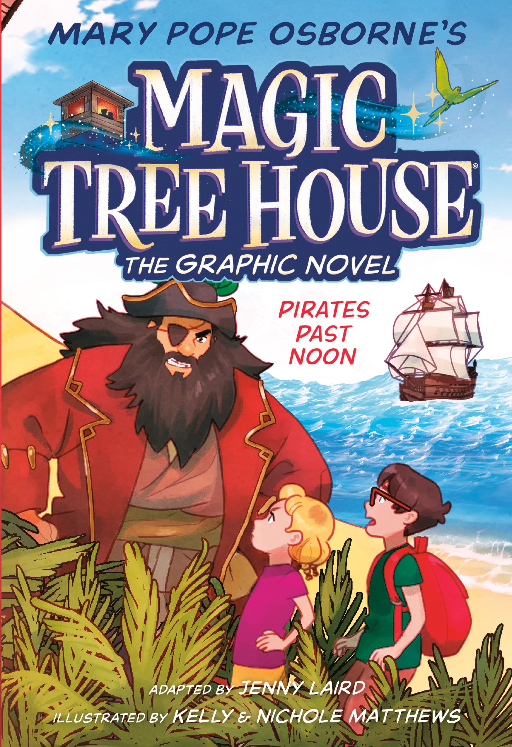 Pirates Past Noon Graphic Novel (Magic Tree House (R)),Used