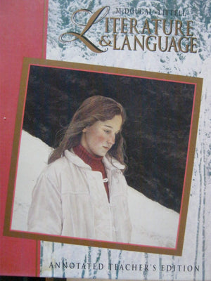 Litterature & Language, teacher's edition, level 9,Used