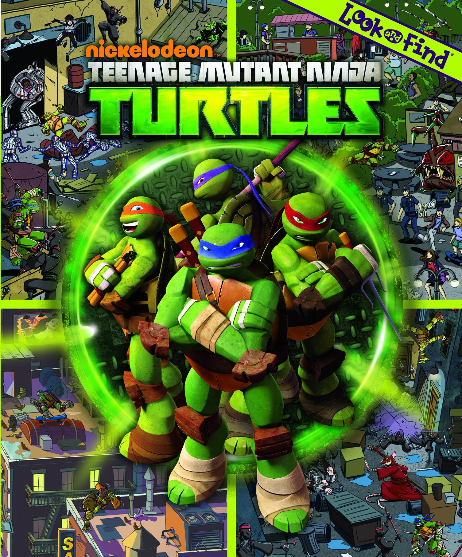 Nickelodeon  Teenage Mutant Ninja Turtles Look And Find  Pi Kids (Nickelodeon Look And Find)