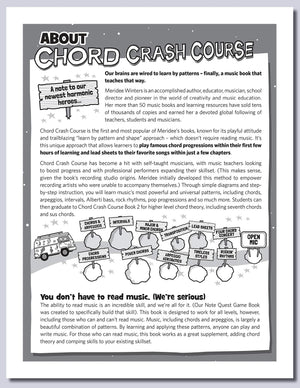Meridee Winters Chord Crash Course: A Teach Yourself Piano Book for Older Beginners and Adults,New