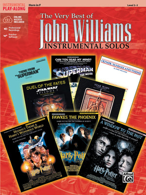 The Very Best Of John Williams: Horn In F, Book & Online Audio/Software,New