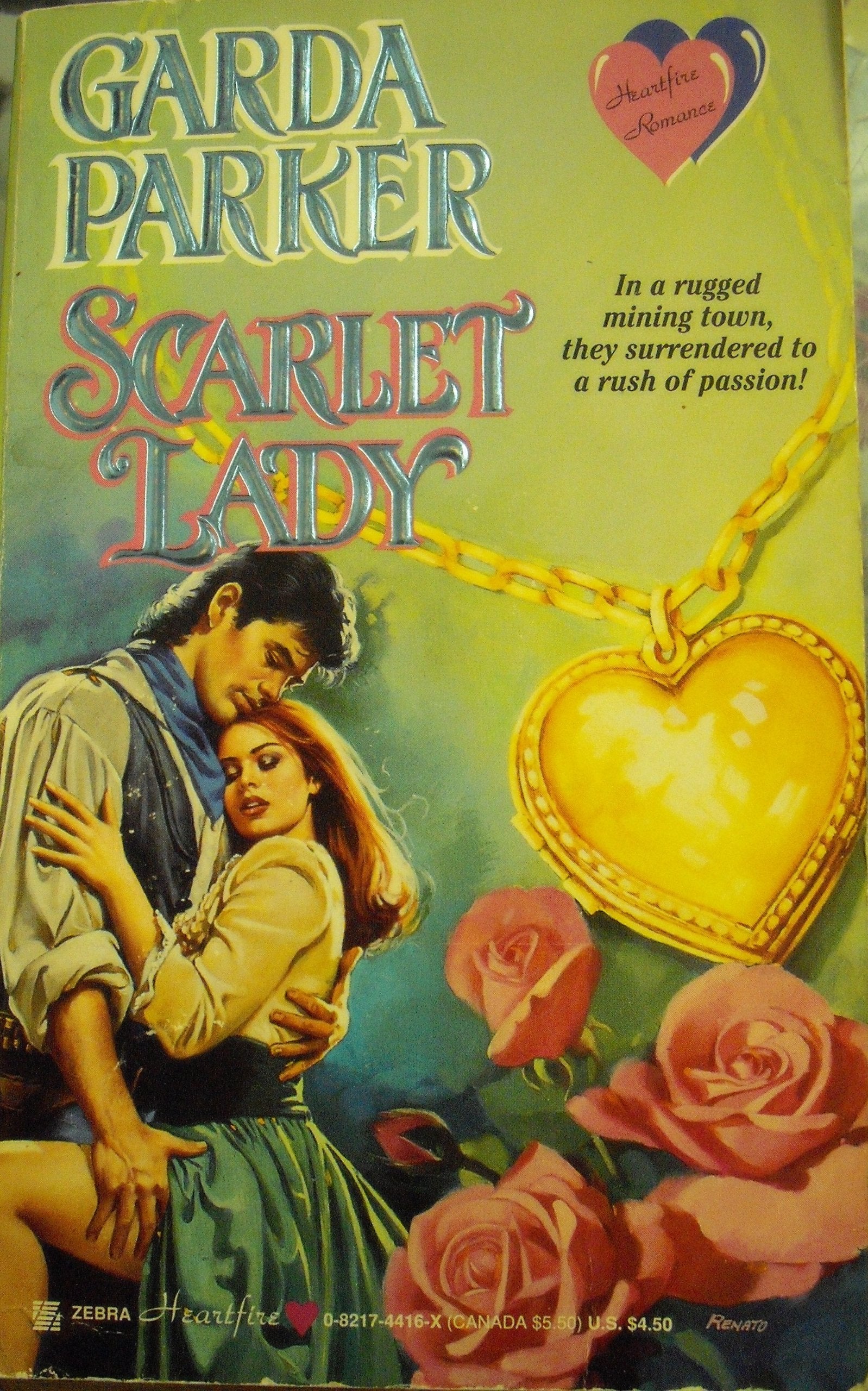 Scarlet Lady (Heartfire Romance),Used