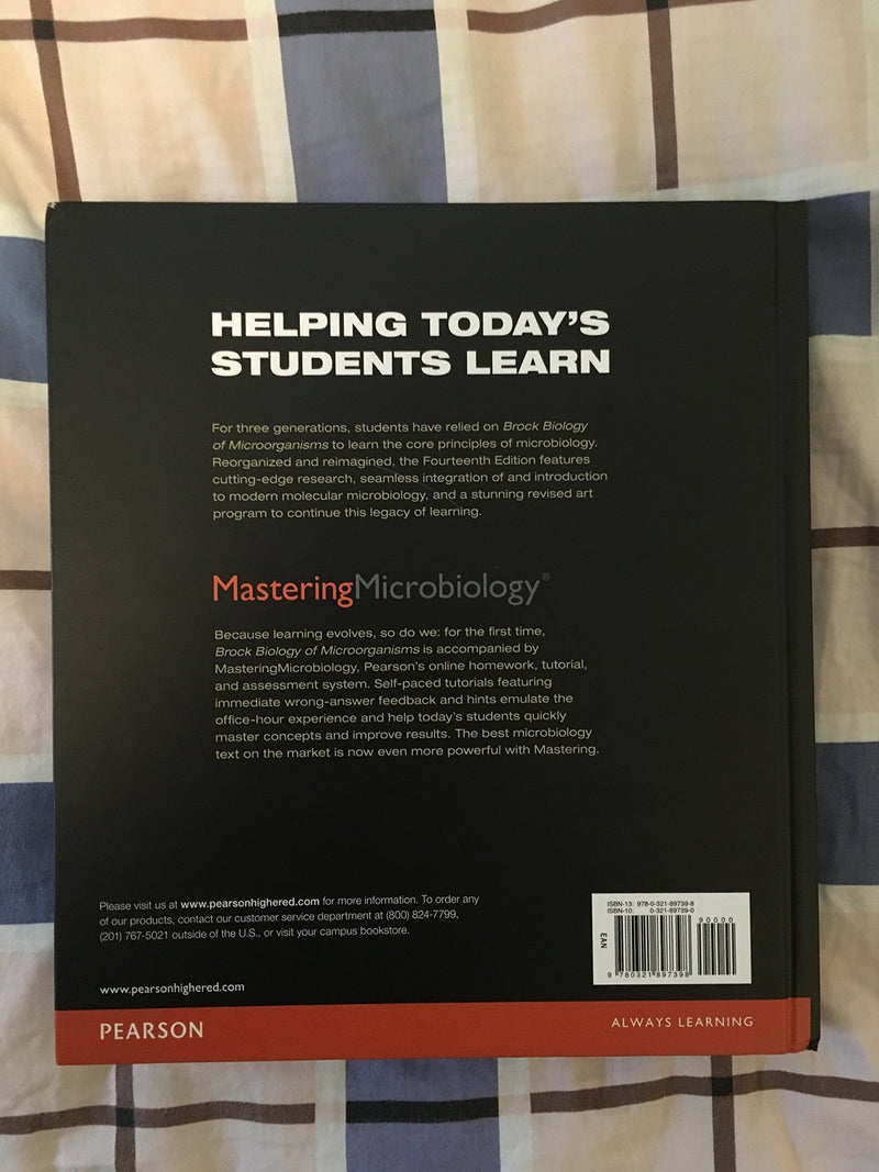 Brock Biology Of Microorganisms (14Th Edition),Used