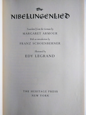 The Nibelungenlied (Studies in German Language & Literature),Used