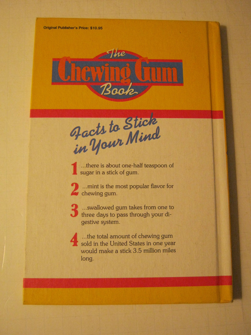 The Chewing Gum Book,Used