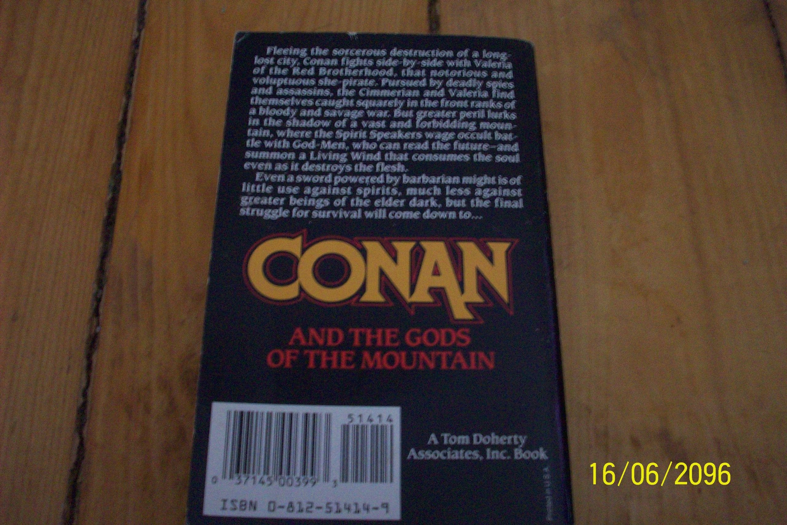 Conan and the Gods of the Mountain,Used