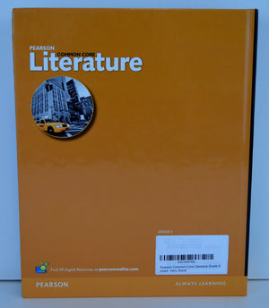 Pearson Common Core Literature Grade 6,Used