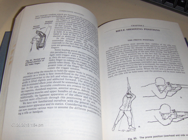 Competitive Shooting: Techniques And Training For Rifle, Pistol, And Running Game Target Shooting,Used
