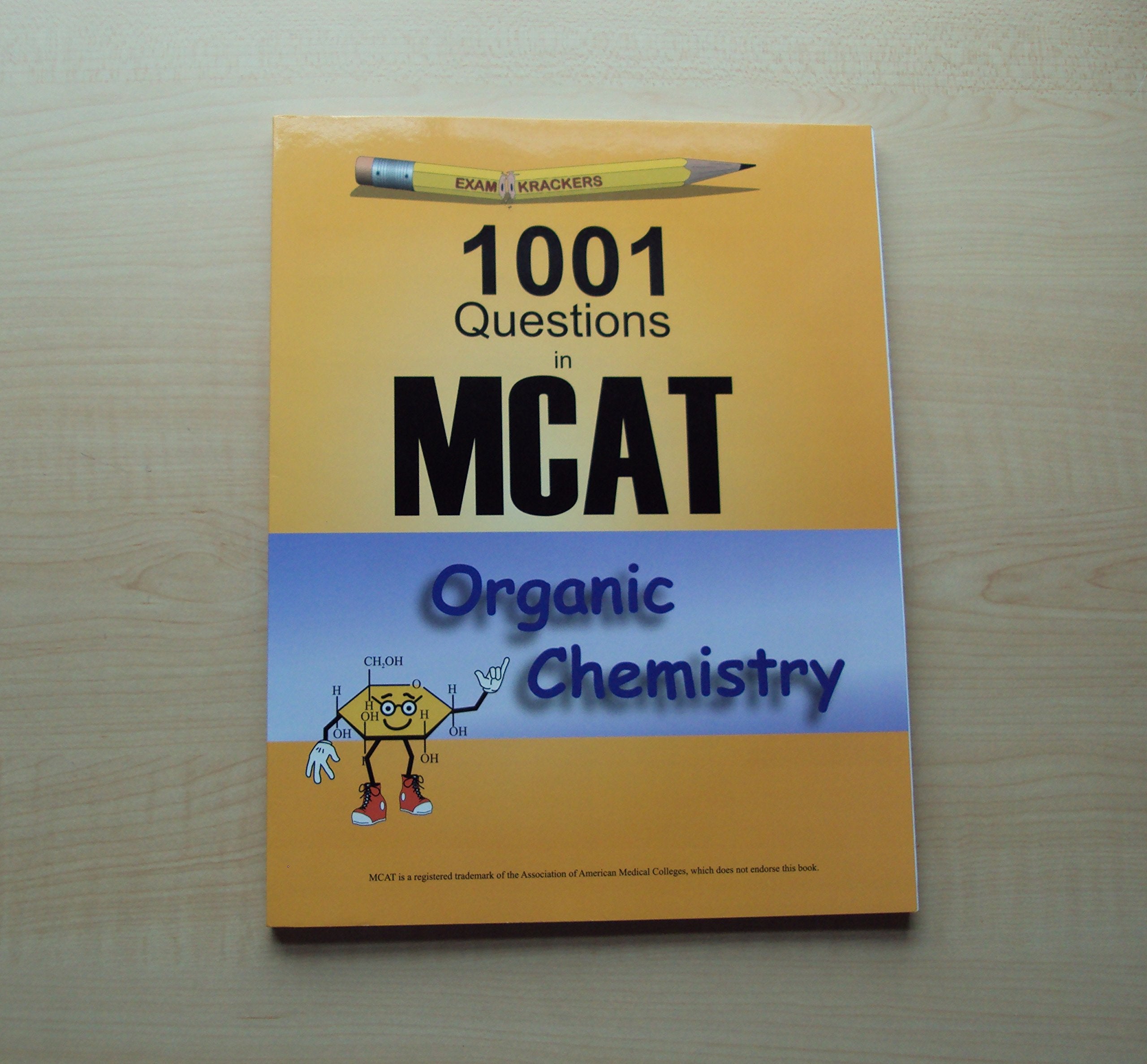 Examkrackers: 1001 Questions in MCAT, Organic Chemistry,Used
