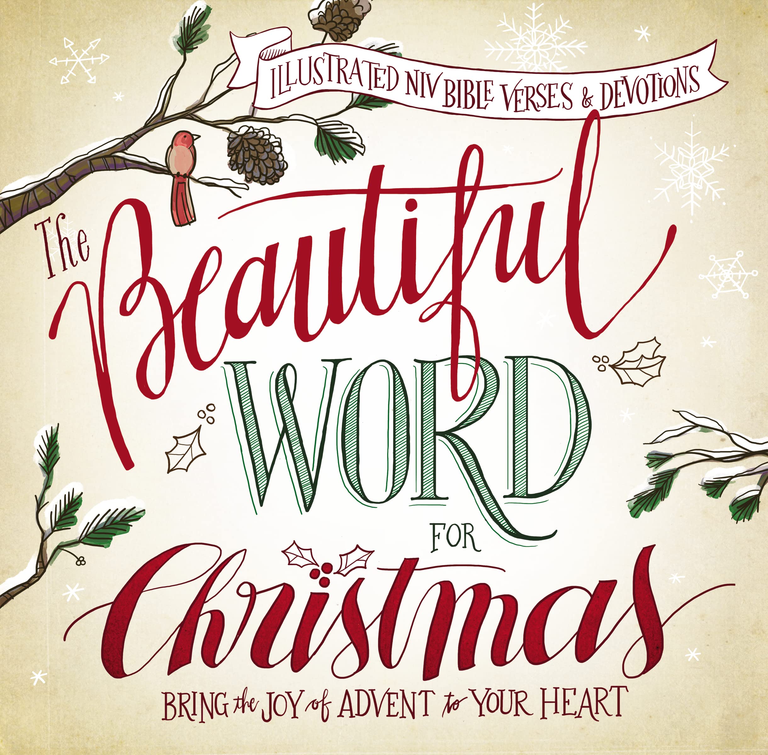 The Beautiful Word for Christmas: Illustrated NIV Verses and Devotions (A 31Day Devotional),Used