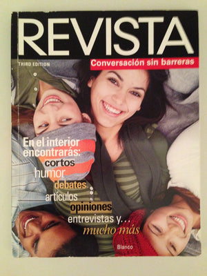 Revista / Magazine: Conversacion Sin Barreras / a Conversation Without Barriers (Spanish Edition),Used