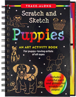 Scratch & Sketch Puppies (Trace Along),Used