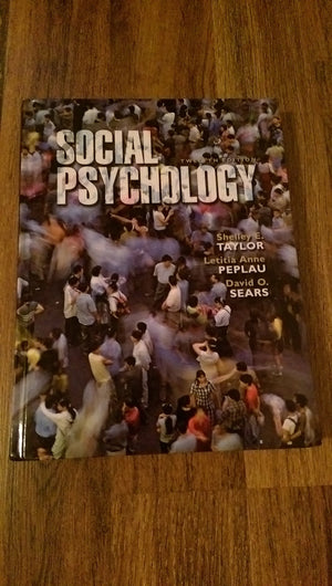 Social Psychology (12th Edition),New