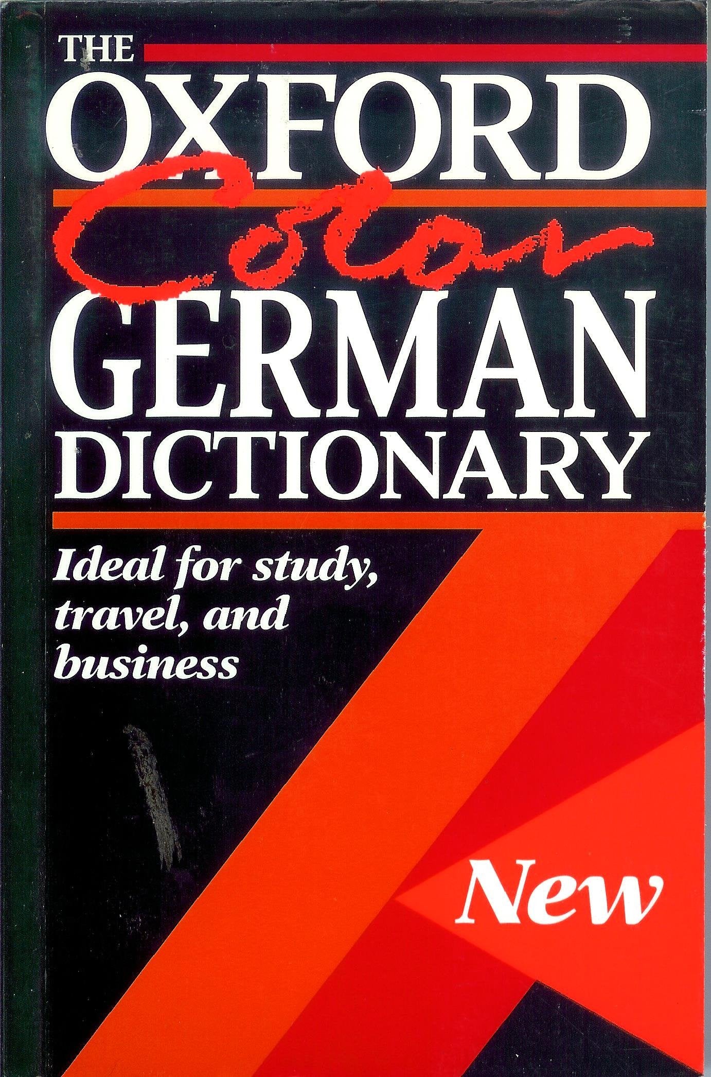 The Oxford Color German Dictionary: GermanEnglish, EnglishGerman; DeutschEnglisch, EnglischDeutsch,Used