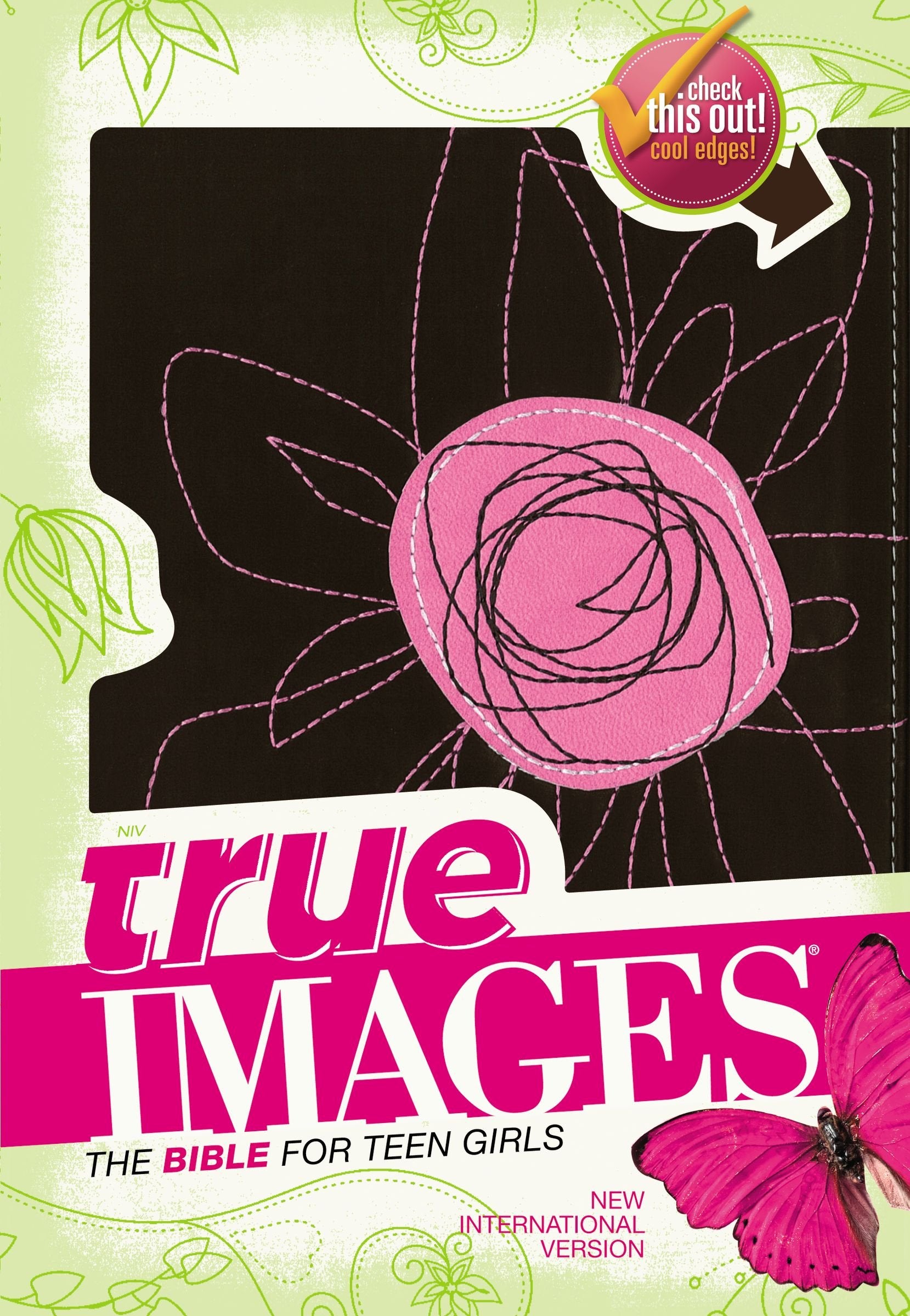 NIV, True Images: The Bible for Teen Girls, Leathersoft, Brown/Pink,Used